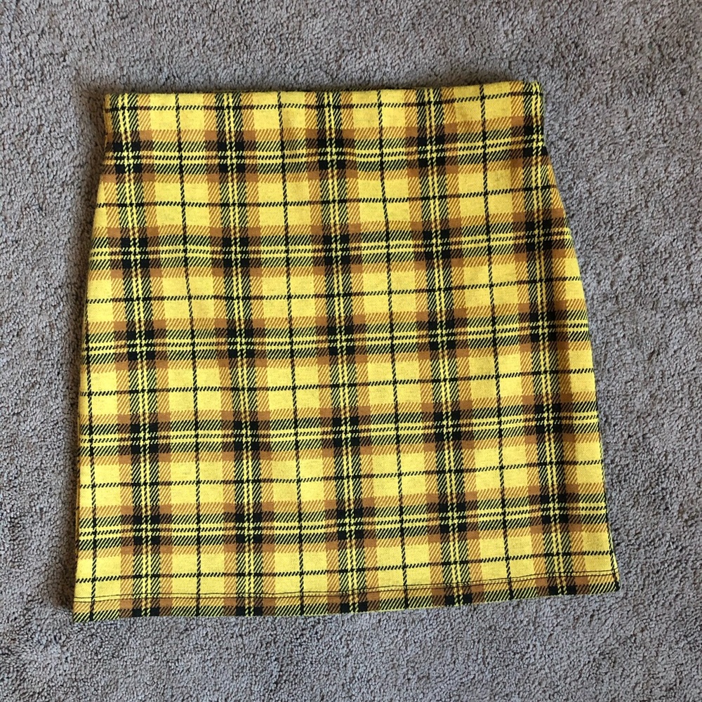 Plaid skirt